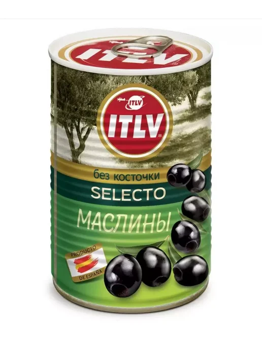 ITLV Маслины без косточек, 370 мл, 3 шт, 370 мл, 3 шт, фото 2