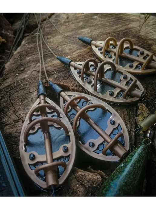 Carp Hunter Кормушка методная 90г Карп Хантер Flat Method Feeder Large, 90 г, фото 6