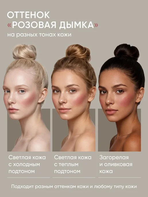 Jurello Кремовые румяна для лица в стике, розовый, фото 6