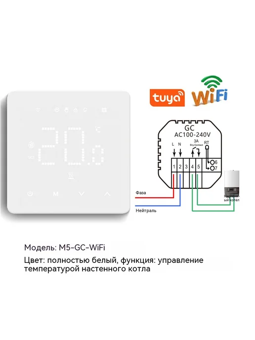 Термостат Управление через приложение, Приложение
