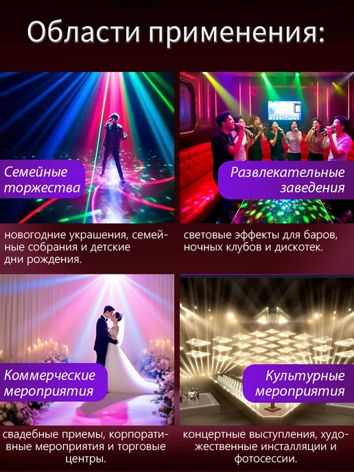 Лазерная светомузыка, цветомузыка, вариант, фото 8