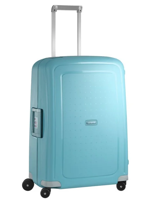 Samsonite Чемодан 4-колёсный S'CURE 69 см Black, синий, фото 2