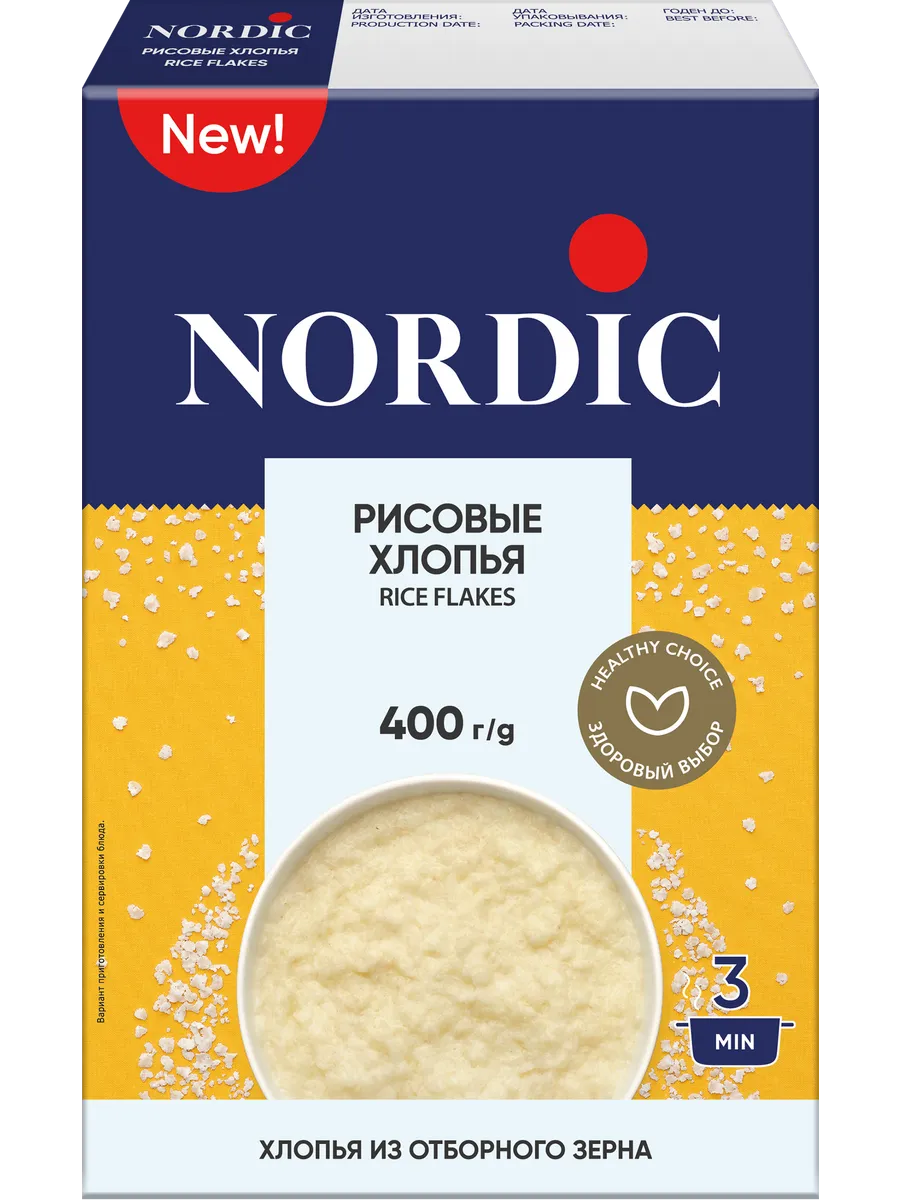 Рисовые хлопья 400г
