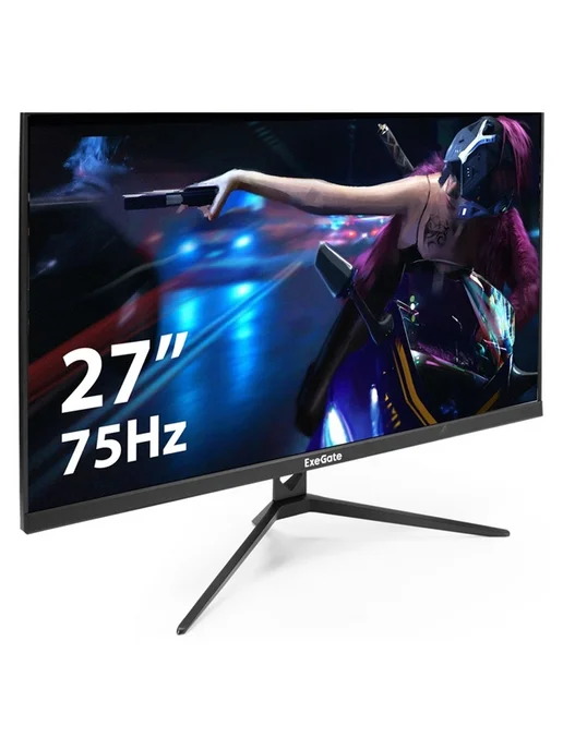 EXEGATE Монитор ProSmart EZ2707A 27" Black (EX296348RUS), черный, фото 2