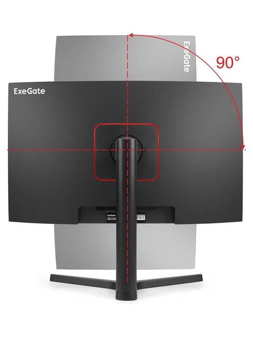 EXEGATE Монитор Combat EC2700TA 27" черный, черный, фото 4
