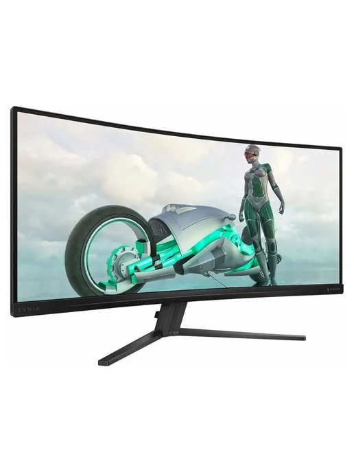 PHILIPS Монитор 34M2C3500L 34'' 3440x1440, 180hz, VA, 300 кд м2, черный, фото 2