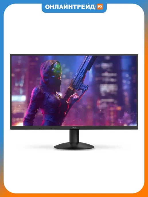 AOC Монитор 27" 27B30H3 Black, черный