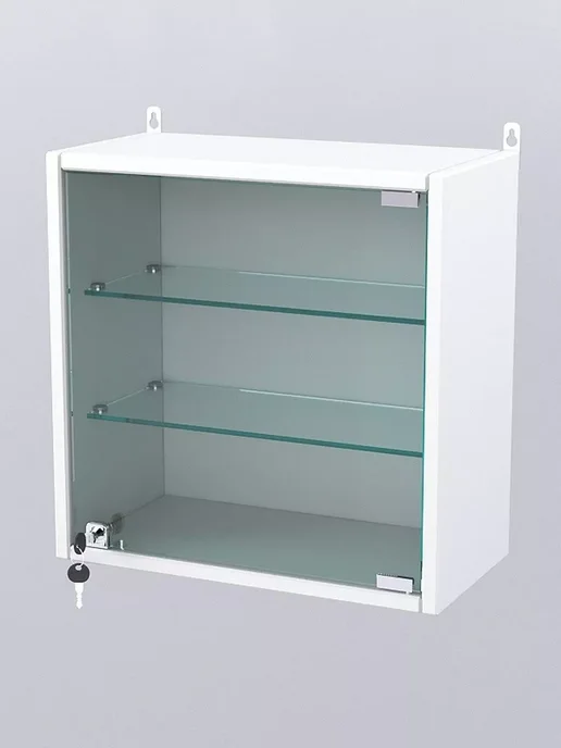 WESTCOM.RU Витрина настенная "МИНИ" 40*40*20,Белый, 40x40x20, белый, фото 5