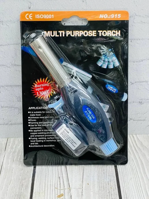 MER25 портативная газовая горелка туристическая, синий, фото 7