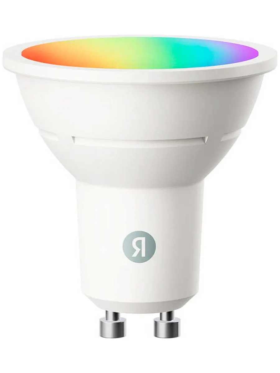 Умная лампочка YNDX-00559, GU10, RGB, Matter over Wi-Fi