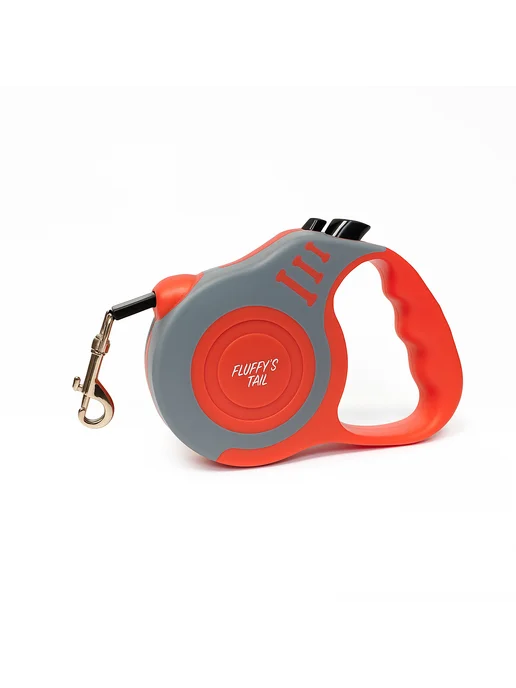 Fluffy's Tail Поводок рулетка для собак мелких пород 5 метров яркий, 5 м, фото 6