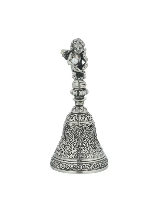 Русь Великая Бронзовый колокольчик "Ангел с жемчугом", вариант, фото 2