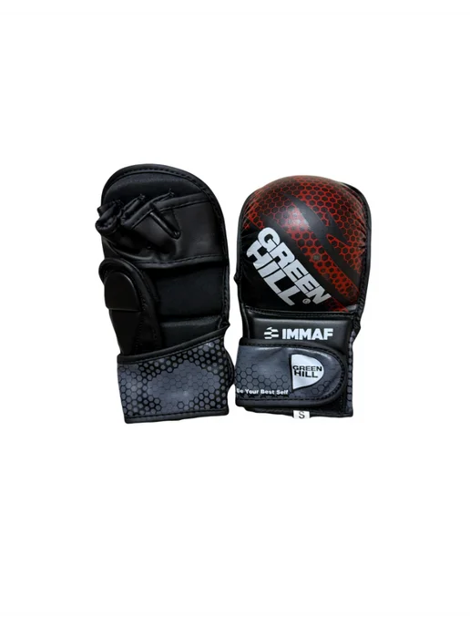 tiger Перчатки MMA IMMAF approved, красный, фото 3