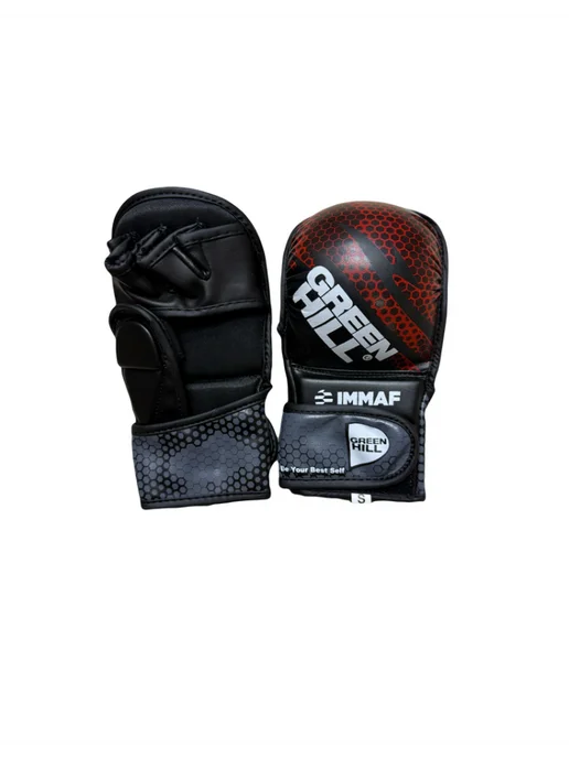 tiger Перчатки MMA IMMAF approved, красный, фото 4