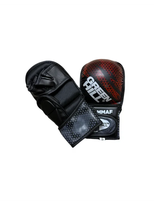 tiger Перчатки MMA IMMAF approved, красный, фото 5
