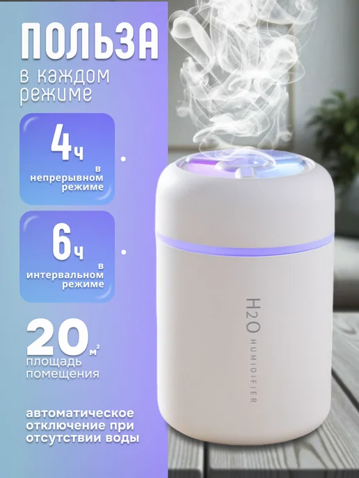 DCR Electronics Увлажнитель воздуха мини ночник, вариант, фото 4