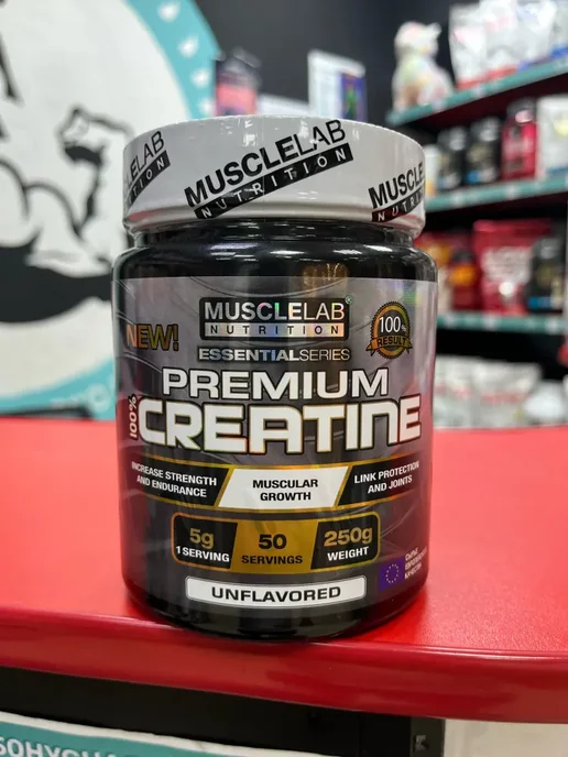 Musclelab Nutrition Musclelab Premium Creatine 250 г без вкуса, 250 г, фото 3