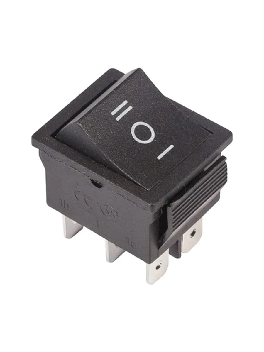 Переключатель клавишный ON-OFF-ON (250В 15А (6с)) 2 шт