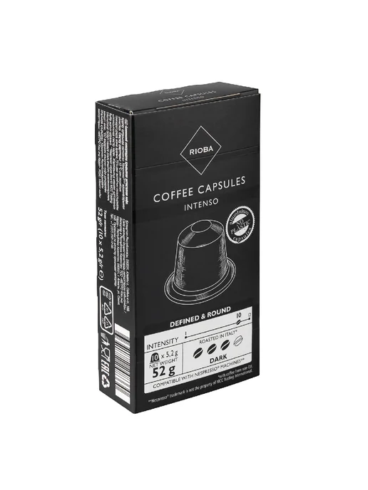 Rioba Кофе в капсулах Intenso для Nespresso, 10 шт, 52 г, 10 шт, 52 г, фото 2