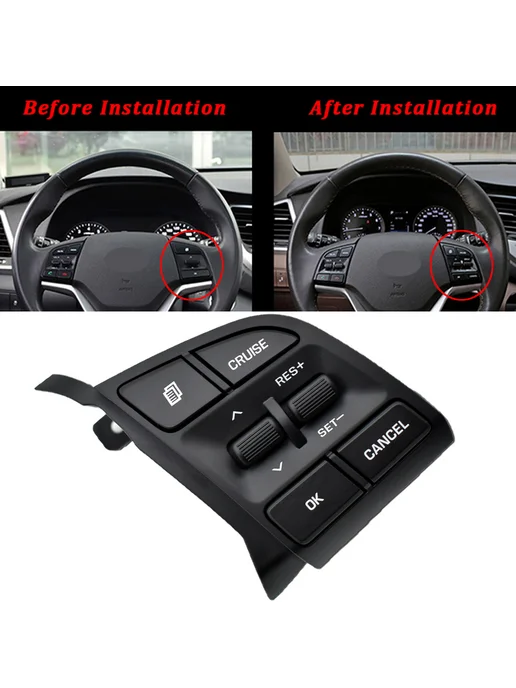 Кнопки рулевого колеса для Hyundai Tucson 2015-2019, вариант, фото 6