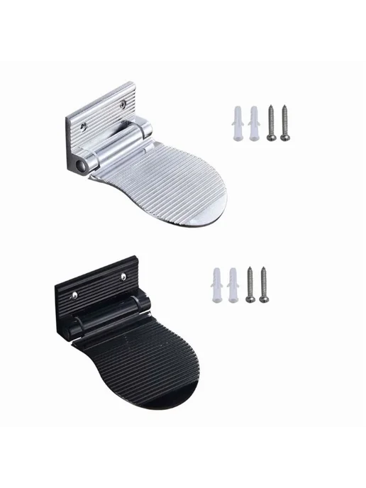 Педаль для ванной комнаты серебристая Silver, серебристый, фото 2