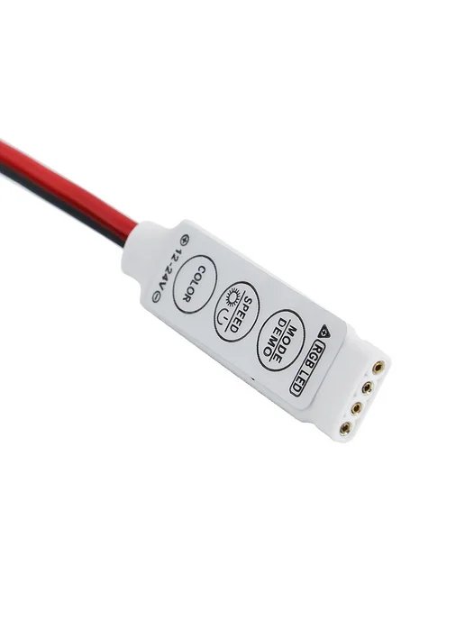 Контроллер RGB ленты 12-24V 4A 3-клавишный, вариант, фото 4