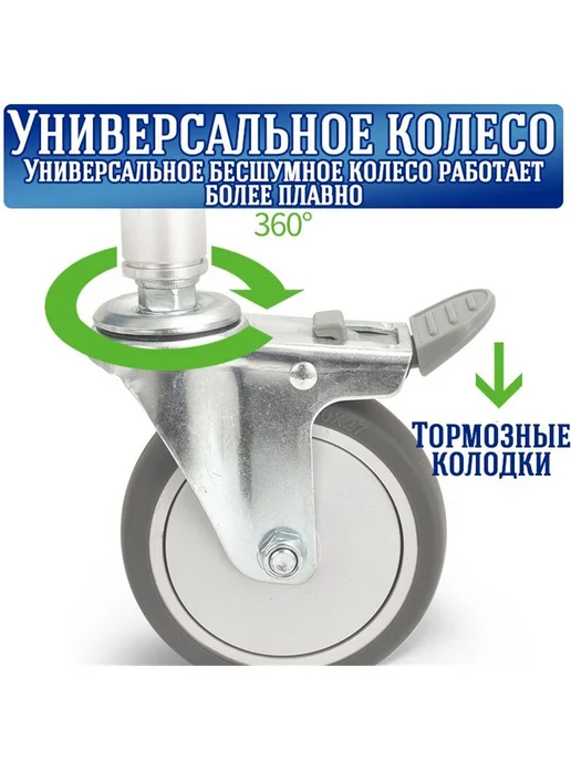 Инвалидная коляска механическая, синий, фото 4