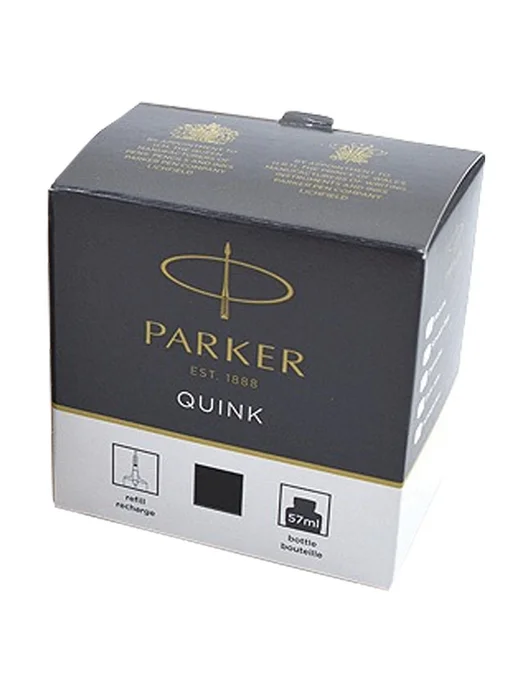 PARKER Чернила Bottle Quink объем 57 мл черные 1950375, 57 мл, фото 2