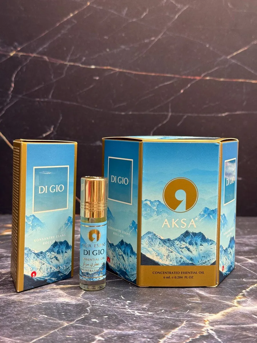 Духи масляные Aksa Esans DI GIO, Акса Эсанс, / Ди Джио, 6мл