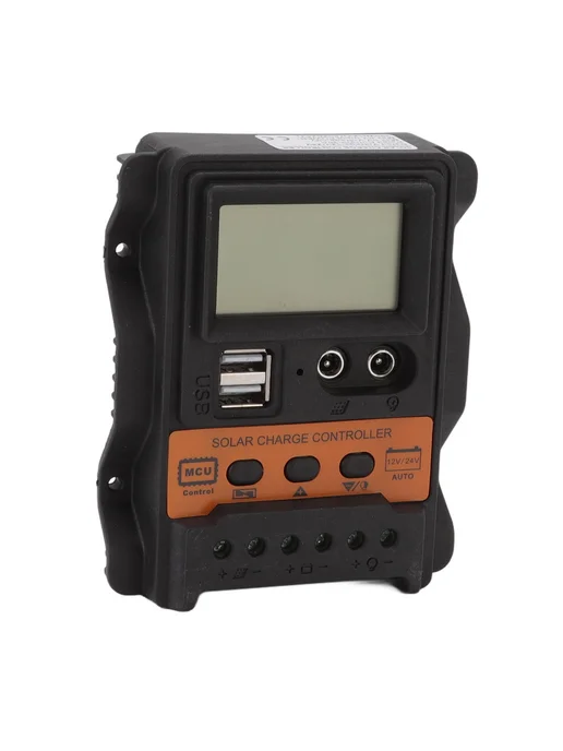 Контроллер заряда PWM 12 24В USB ЖК 30А, вариант, фото 6