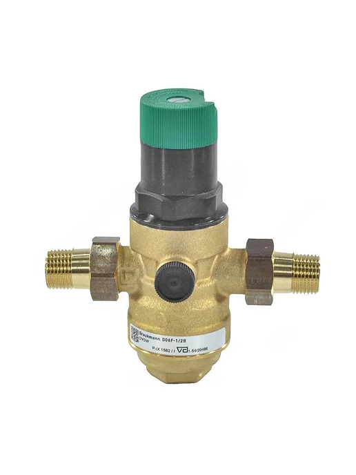 Honeywell Resideo Braukmann Регулятор давления мембранный Ду 20 Ру25 3 4" D06F-3 4B, желтый, фото 2