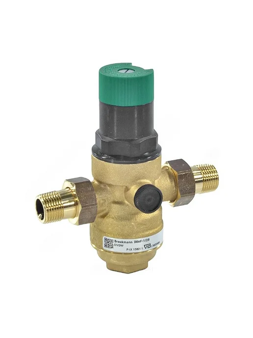 Honeywell Resideo Braukmann Регулятор давления мембранный Ду 20 Ру25 3 4" D06F-3 4B, желтый, фото 3