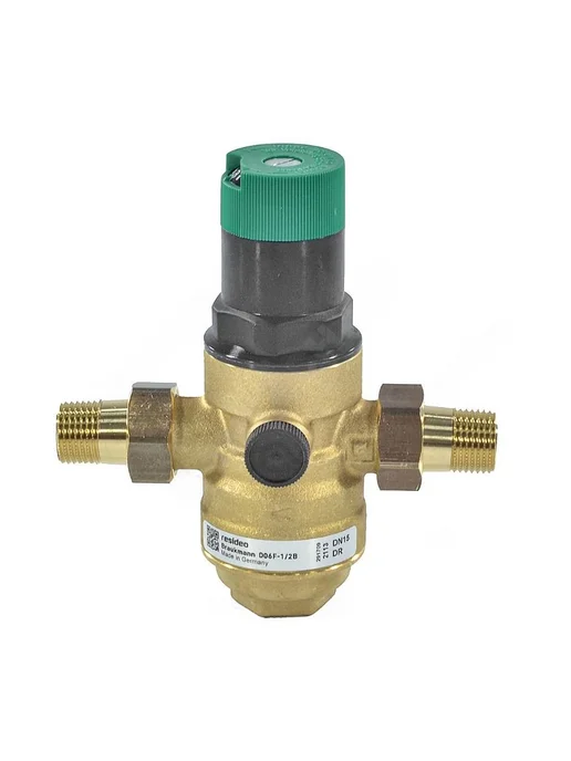 Honeywell Resideo Braukmann Регулятор давления мембранный Ду 20 Ру25 3 4" D06F-3 4B, желтый, фото 8