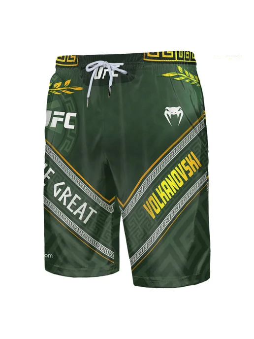 Боксерские шорты Noche UFC 2025, зеленый, фото 2