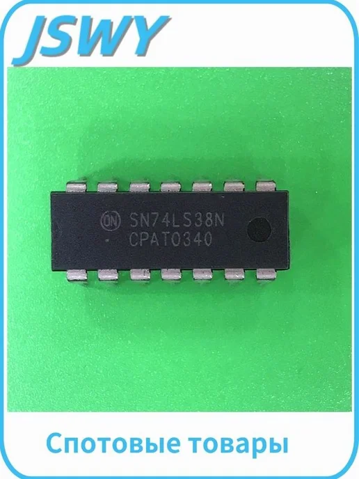 SN74LS38N DIP-14 flocked, вариант, фото 2