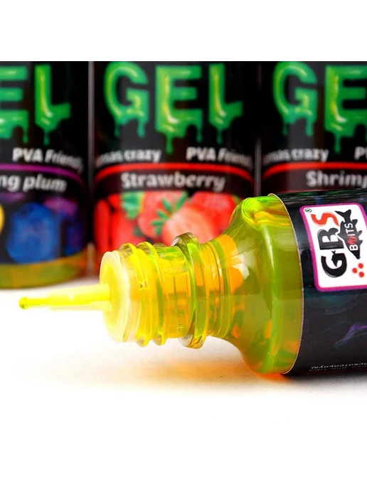 GBS BaITS Дип флюро гель GBS на карпа Слива 50мл, 50 мл, фото 4