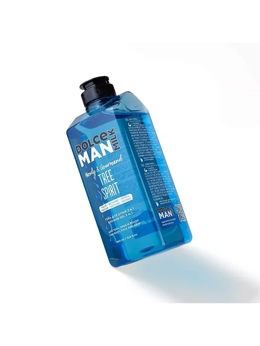 DOLCE MILK Гель для душа 3 в 1 Дух Леса Tree Spirit Man 460 мл 1шт, 460 мл, 1 шт, фото 6