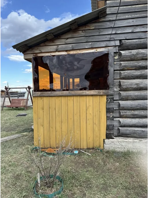 ПЭТПРОФИЛЬ 0.96*6м ПЭТ прозрачно-коричневый монолитный, 0.96x6 м, фото 7