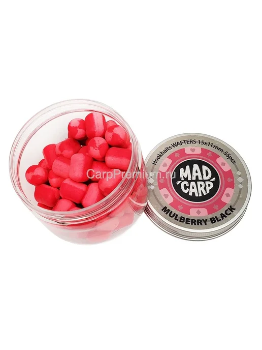 Mad Carp Baits Бойлы нейтральные 15 х 11 мм Шелковица Мэд Карп, 15x11 мм, фото 3