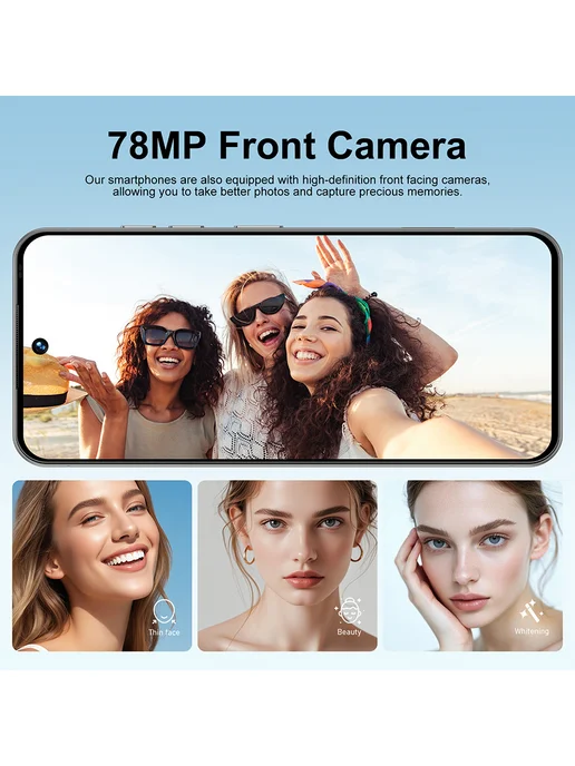 Смартфон TECHAURA I17 Pro Max 12/512 ГБ, золотой, фото 7
