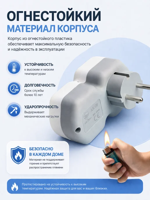 DEKRON Двойник для розетки с заземлением и шторками 16А, белый, фото 6