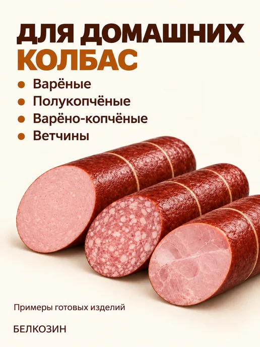 HomeCrafter Коллагеновая оболочка для колбасы, 45мм, фото 2