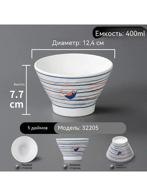 Тарелка 5 дюймов, 5 дюймов