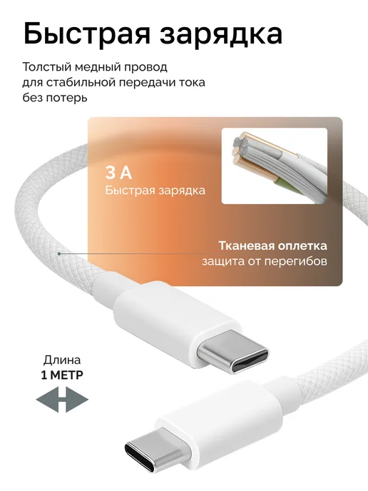 Зарядное устройство для телефона с проводом, 5 портов 65W, 65 Вт, фото 7