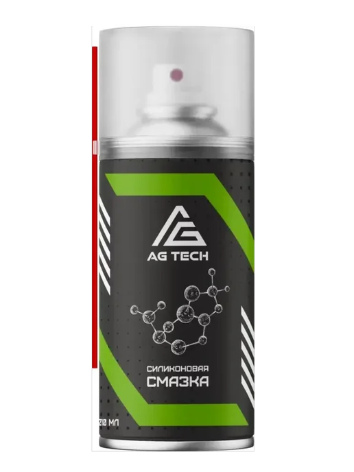 AG-TECH Силиконовая смазка 210мл аэрозоль AG1022, 210 мл