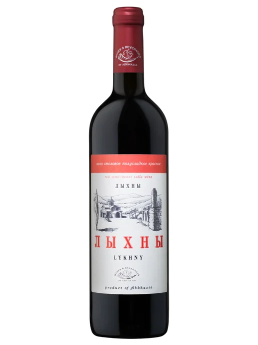 Вина и Воды Абхазии Лыхны, 750 мл