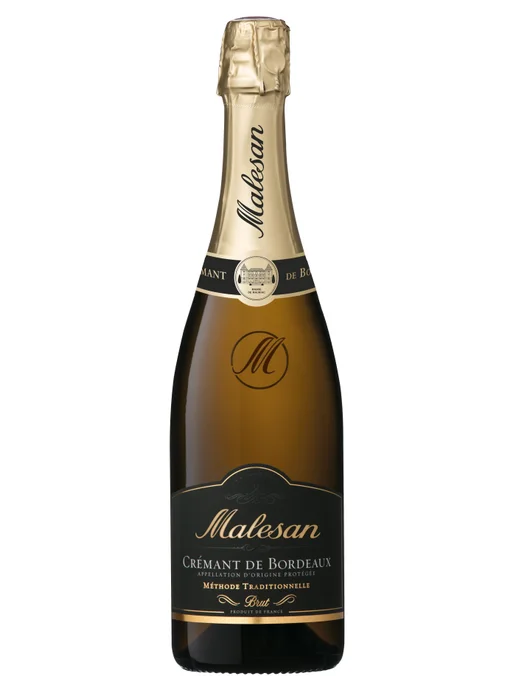 CASTEL FRERES SAS Malesan Cremant de Bordeaux Brut, 750 мл