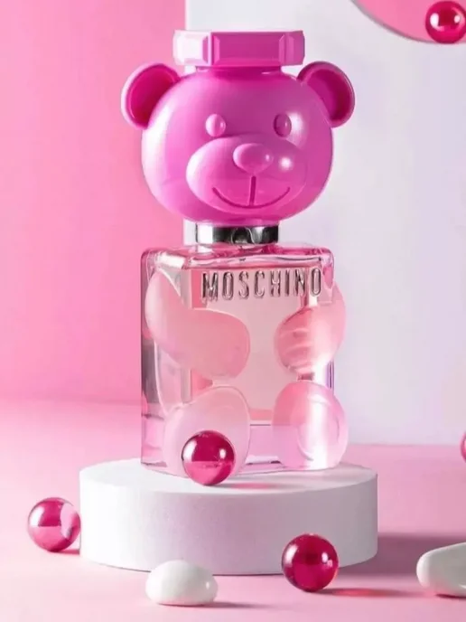 Женские Духи MOSCHINO Toy 2 Bubble Gum Духи мишка для детей 50мл, 100 мл, фото 2