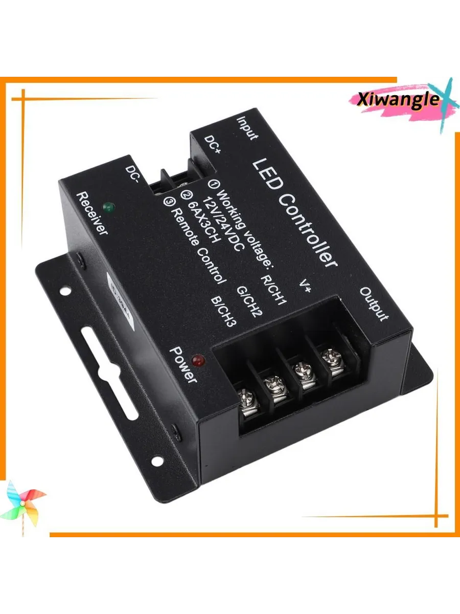 LED контроллер диммер 12-24V RF пульт