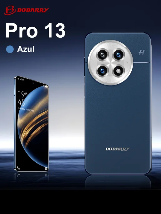 Смартфон Bobarry Pro13 16/512 ГБ, синий, фото 8
